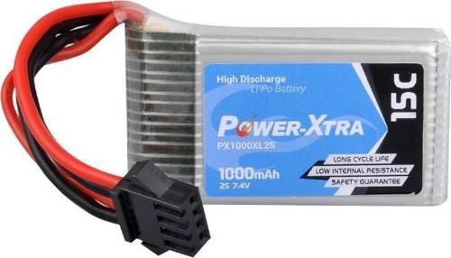 PX1000XL 7.4V 2S1P 1000 mAh (15C) Li-Polymer Pil