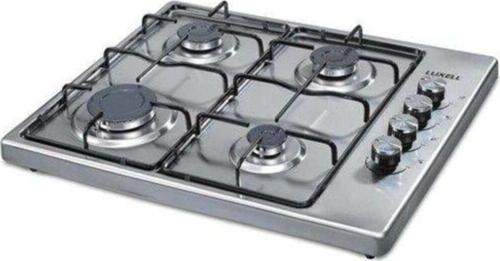 LX 420 F 4 Gözü Gazlı Doğalgazlı Inox Setüstü Ocak