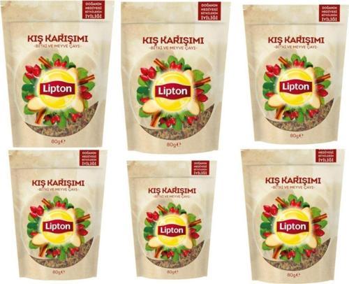 Kış Karışımı Bitki Meyve Çayı 80 G 6 Lı Set