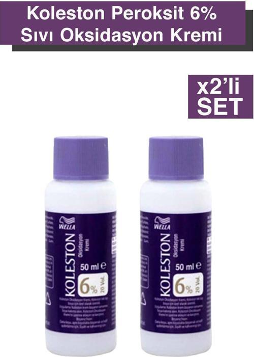 Peroksit 6% Sıvı Oksidasyon Kremi 2x'li set