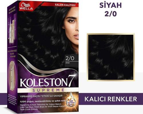 Supreme Saç Boyası 2/0 Siyah