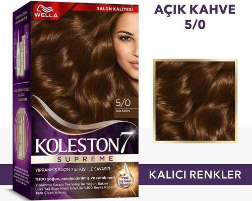 Supreme Saç Boyası 5/0 Açık Kahve