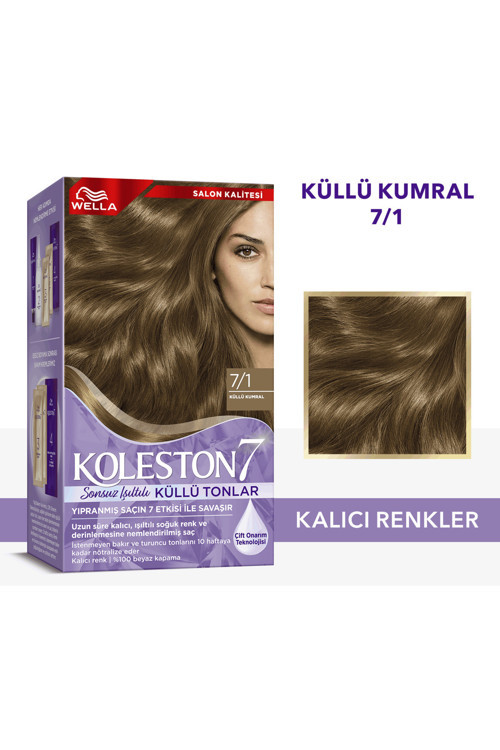 Supreme Saç Boyası 7/1 Küllü Kumral