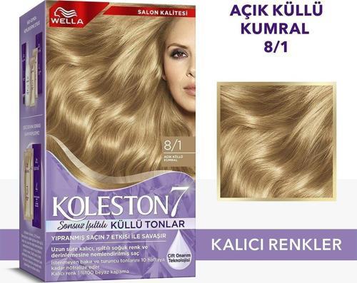 Supreme Saç Boyası 8/1 Açık Küllü Kumral