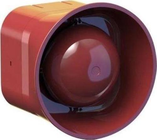 ML-2410 24V DC Konvansiyonel Kırmızı Elektronik Siren