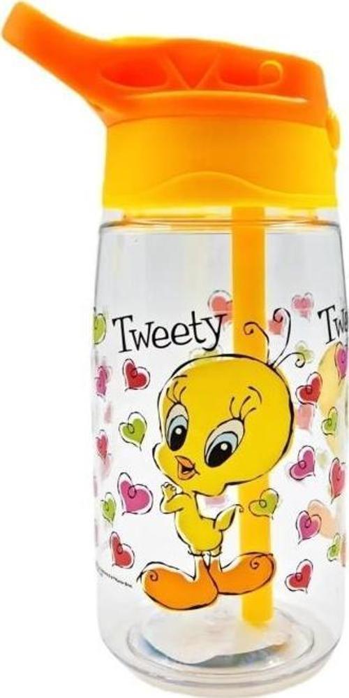 Tweety Figürlü Pipetli Matara 480 Ml TP696-53