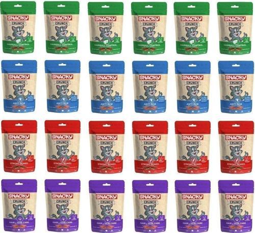 Crunch 4 Çeşit Karma Kedi Ödülü 60 Gr. X 24 Adet