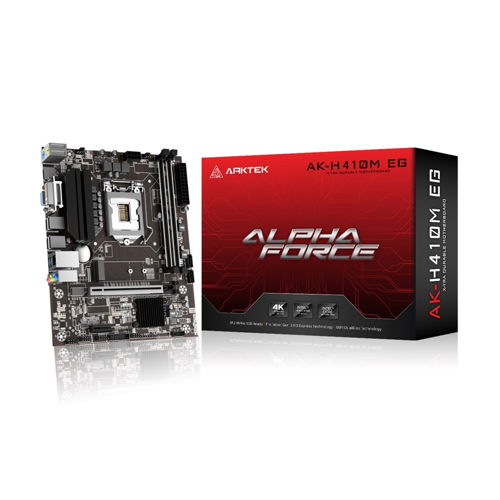 ALPHA FORCE, AK-H410M EG VA, 2xDDR4, M.2, D-Sub, HDMI, 10.Nesil, LGA1200 Soket, Anakart