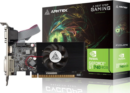 CYCLOPS, AKN740D3S4GL1, GT740, 4Gb, GDDR3, 128Bit, 1xD-Sub, 1xDVI, 1xHDMI Ekran Kartı