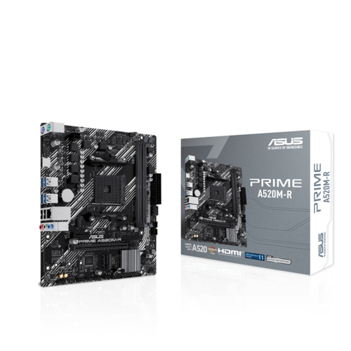 PRIME A520M-R, 2xDDR4, 1x M.2, HDMI, AM4 Soket Anakart