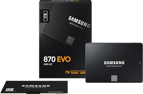 MZ-77E1T0BW 870 EVO 1TB 560/530, 2,5&quot; SATA SSD
