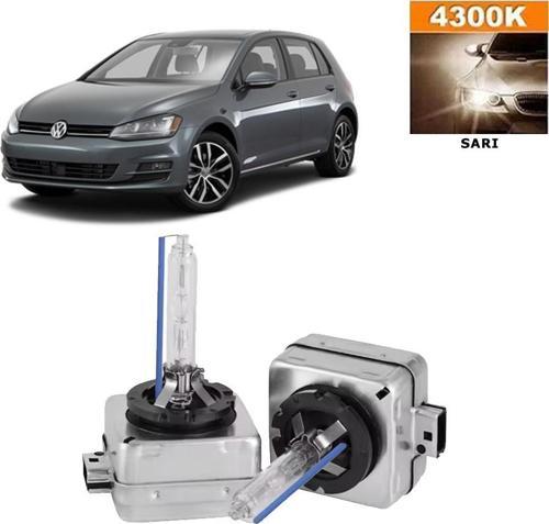 Volkswagen Golf 7 D3S / D3R 4300K Beyaz HID Xenon Ampul 2 Adet