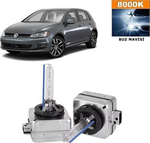 Volkswagen Golf 7 D3S / D3R 8000K Buz MavisiHID Xenon Ampul 2 Adet
