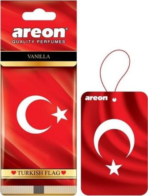 X Serisi TÜRK BAYRAĞI VANILLA Oto Araç Kokusu