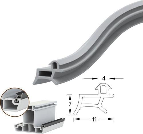 Pimapen Pvc Kapı Pencere Fitili Contası 30 Metre Gri