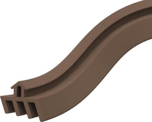 Alüminyum Cam Çıta Contası Cam Çıta Fitili 10 Metre Siyah AKC-66