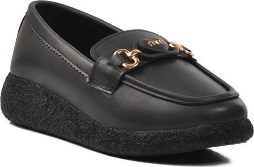 261152 Siyah Cilt Kadın Günlük Ayakkabı