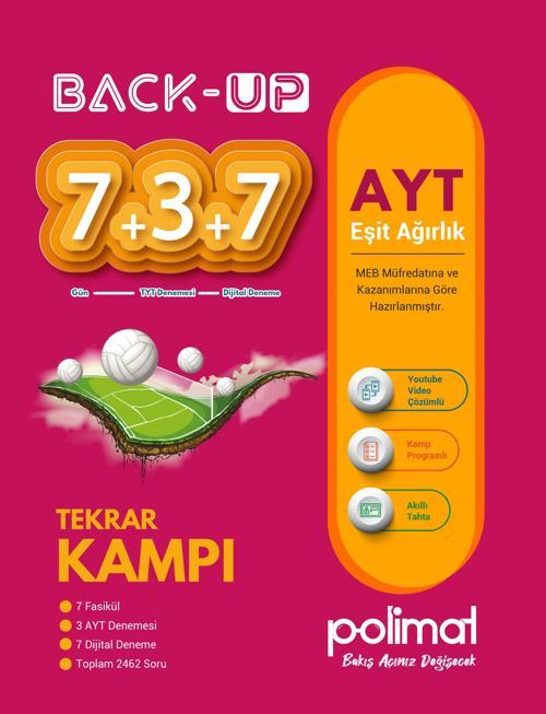 Polimat 2025 Ayt Back-Up 7+3+7 Eşit Ağırlık Kamp Kitabı