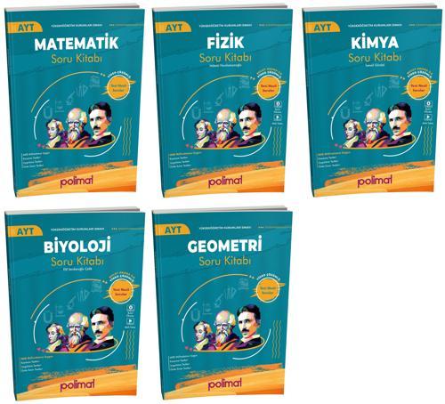 Polimat 2025 Ayt Sayısal Soru Kitabı Seti 5 Kitap