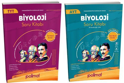 Polimat 2025 Tyt Ayt Biyoloji Soru Kitabı Seti 2 Kitap