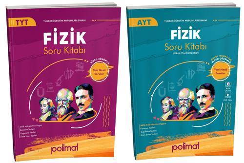 Polimat 2025 Tyt Ayt Fizik Soru Kitabı Seti 2 Kitap