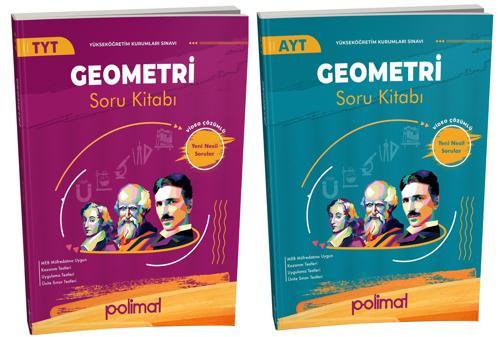 Polimat 2025 Tyt Ayt Geometri Soru Kitabı Seti 2 Kitap