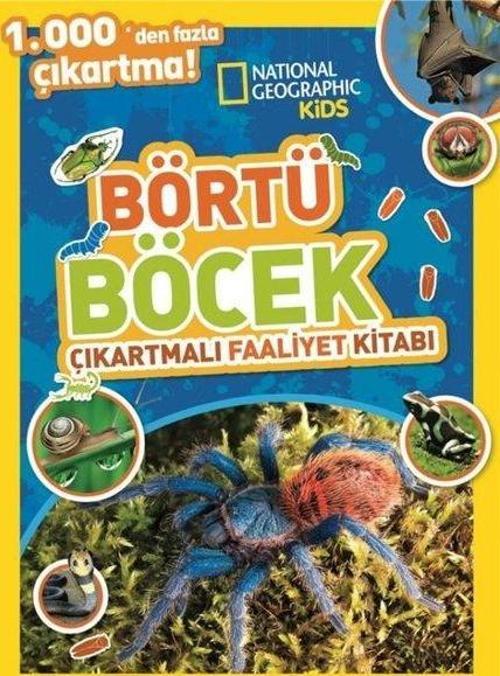 National Geographic Kids - Börtü Böcek Çıkartmalı Faaliyet Kitabı