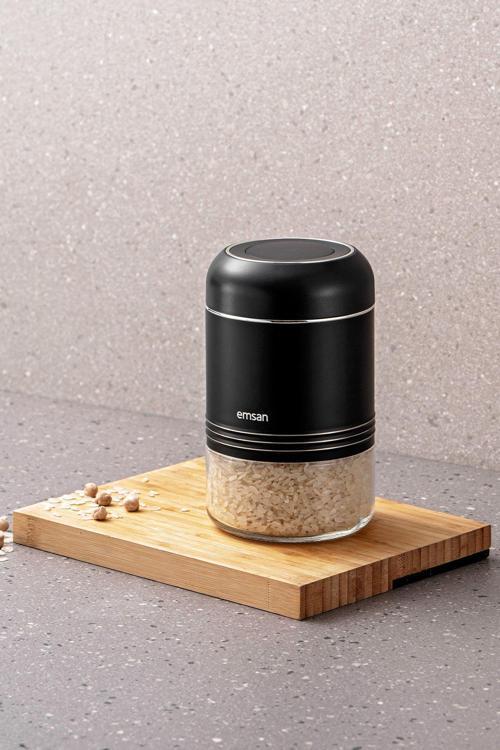 Moko Saklama Kavanozu 650 ml Siyah