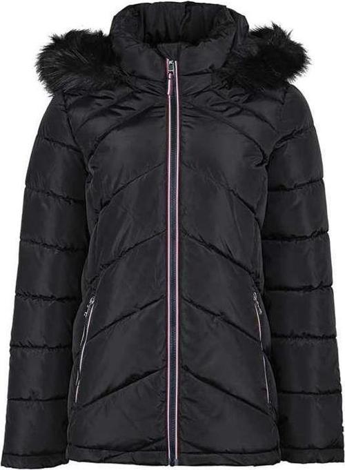 Kadın Kapüşonlu Mont TW2MP918-BLK