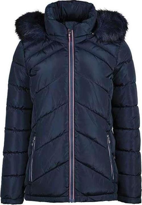 Kadın Kapüşonlu Mont TW2MP918-NAVY