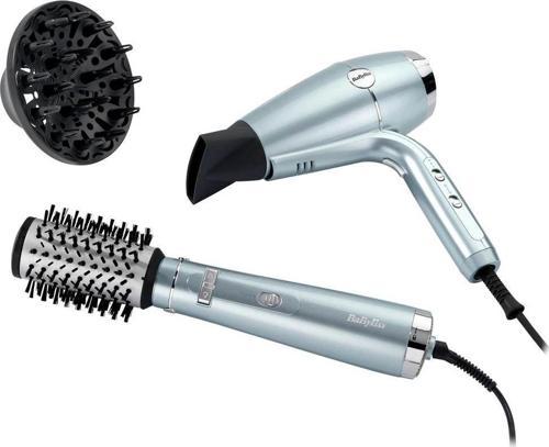 Hydro Fusion 2100W Saç Kurutma Makinesi ve Döner Başlıklı Saç Şekillendirici Fırça