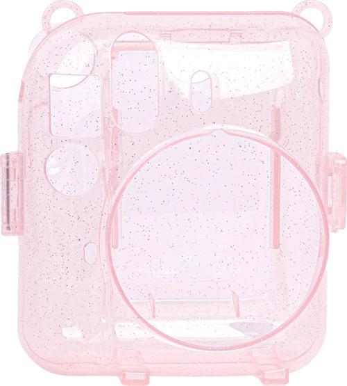 Mini 12 Makine Uyumlu Pembe Simli Pleksi Kılıf