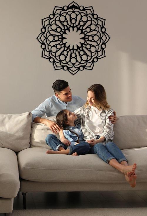 Mandala Metal Duvar Dekoru