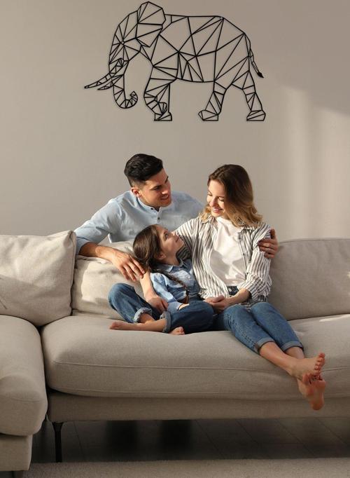 Geometrik Fil Dekoru