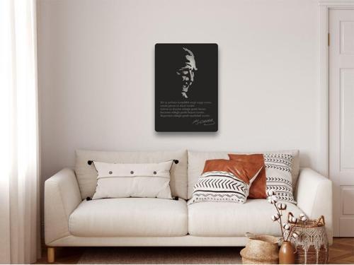 Atatürk Metal Duvar Dekoru