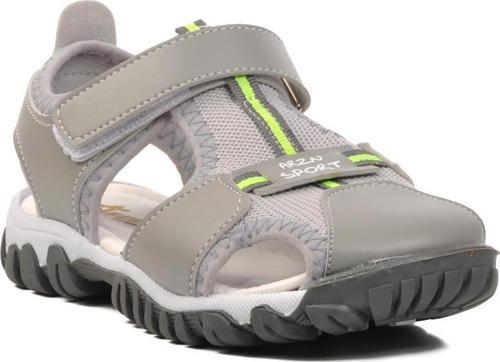 24-418-F Açık Gri Ortopedik Erkek Çocuk Sandalet