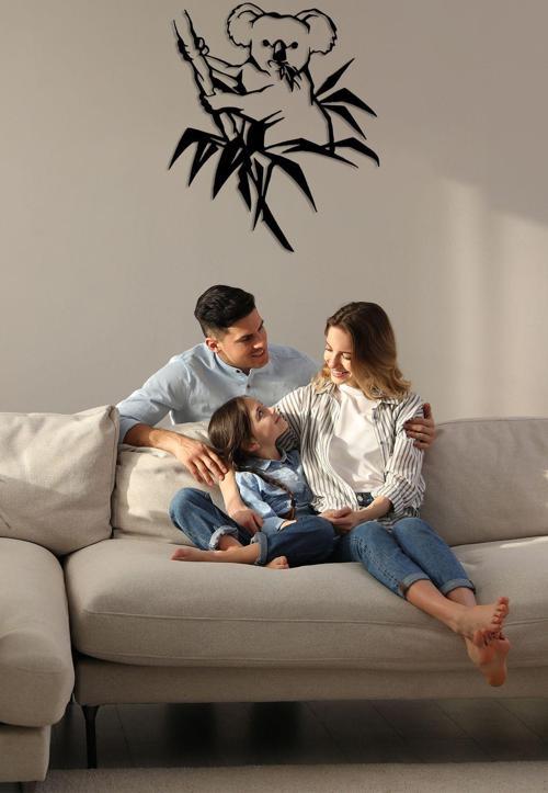 Koala Metal Duvar Dekoru