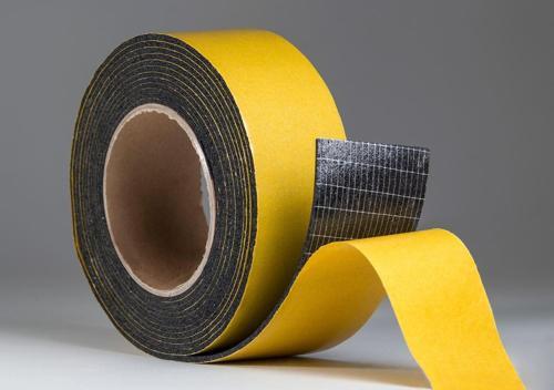 Endüstriyel EPDM (Kauçuk)  Çift Taraflı Yapışkan Bantlı Yalıtım Süngeri 4mmx40 mm 10 metre