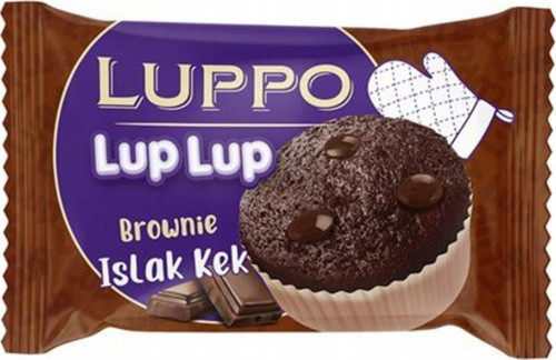 Luppo Browni Islak Kek 40 Gr. (6'lı)