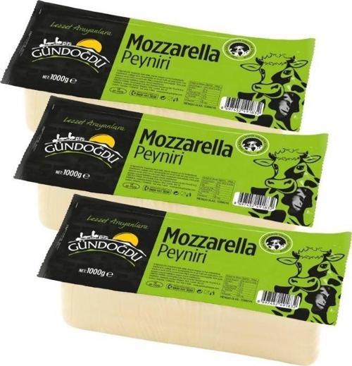 Mozzarella Peyniri 1000gr 3'lü Blok Toplam 3 KG