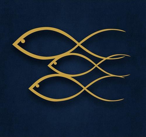 Balık Metal Duvar Dekoru