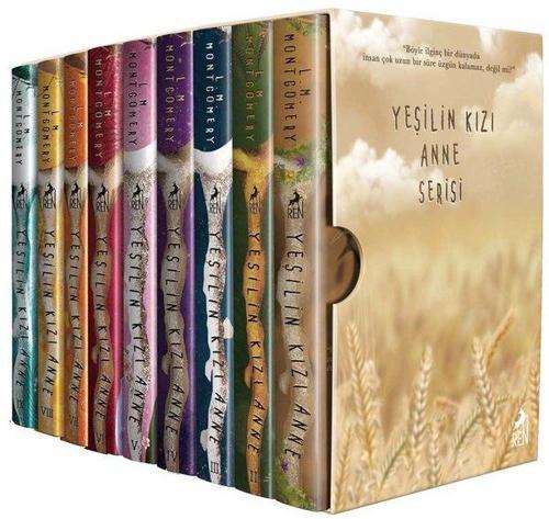 Yeşilin Kızı Anne Seti - 9 Kitap Takım-Kutulu