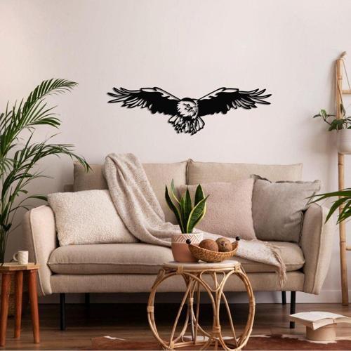 Kartal Metal Duvar Dekoru Ev Ve Ofis Dekoru