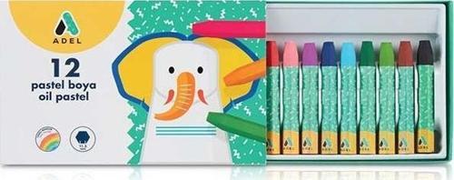 12 Renk Pastel Boya 837002