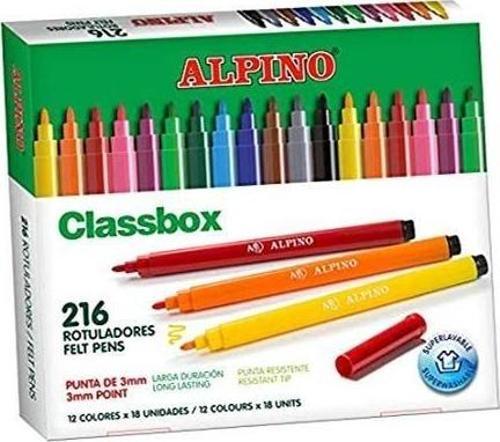 Alpıno 216 Renk Ar-108 Keçeli Kalem