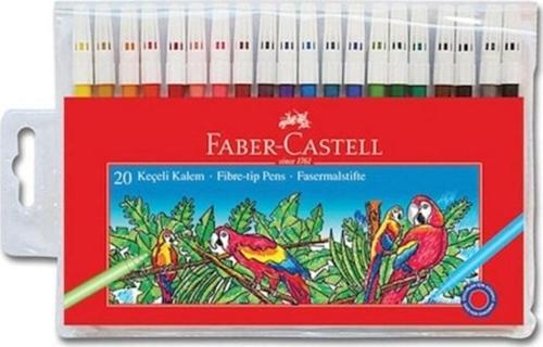 Faber-Castell 20 Renk Yıkanabilir Keçeli Kalem 67155120