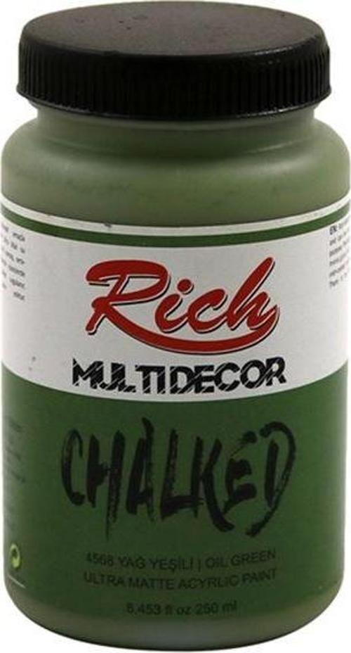 Rıch 4568 Multi Decor Chalked Akrilik Boya 250 Cc Yağ Yeşili