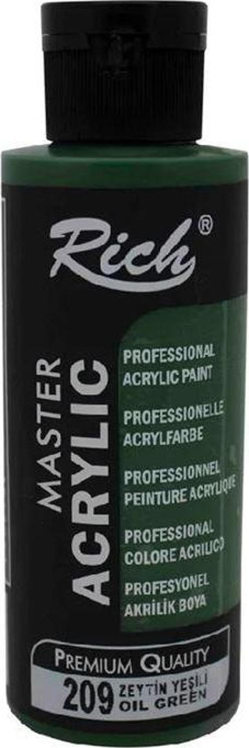 Rıch Akrilik Boya 209 Zeytin Yeşili 120 Cc
