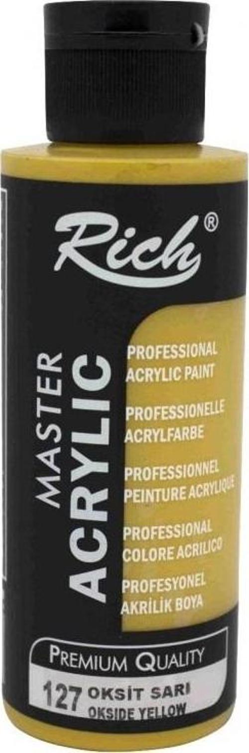 Rıch Akrilik Boya 127 Oksit Sarı 120 Cc