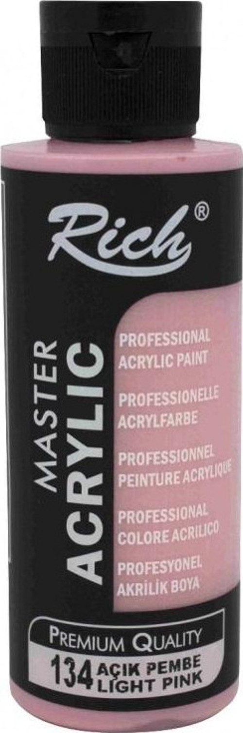 Rıch Akrilik Boya 134 Açık Pembe 120 Cc